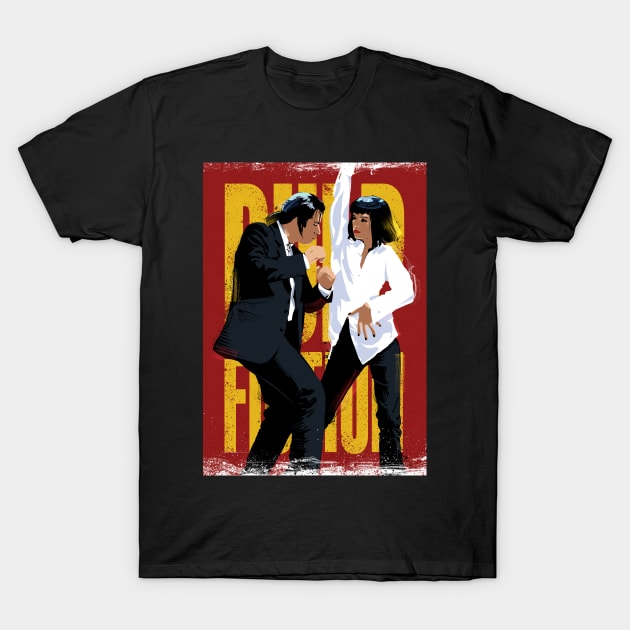 Pulp Fiction Dance T-Shirt by nabakumov